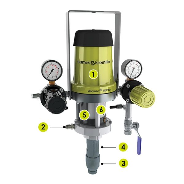 Bomba 10C18 Airmix® - Imagen 2